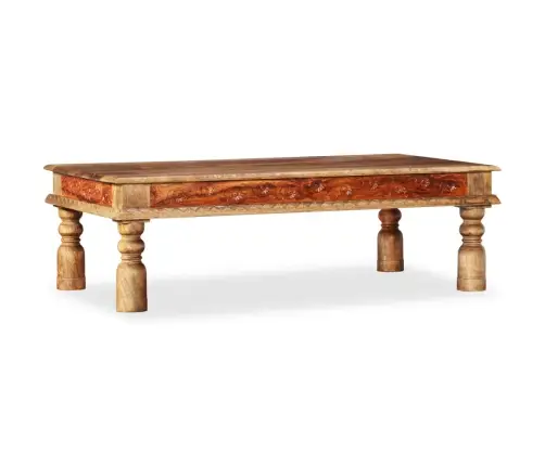 Akaatsiapuust Ja Mangopuust Kohvilaud 110 X 60 X 38 Cm