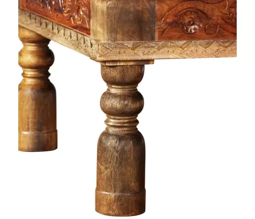 Akaatsiapuust Ja Mangopuust Kohvilaud 110 X 60 X 38 Cm