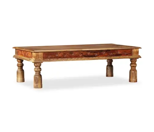 Akaatsiapuust Ja Mangopuust Kohvilaud 110 X 60 X 38 Cm