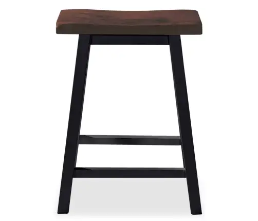 Bāra Galds Un Krēsli, Melns Mdf Vidaxl