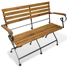 Saliekams Dārza Sols, 112 Cm, Akācijas Masīvkoks Vidaxl