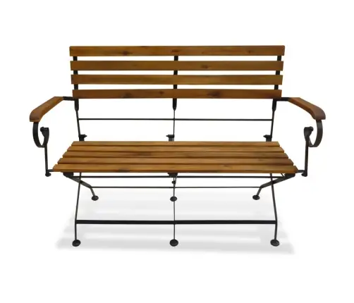 Saliekams Dārza Sols, 112 Cm, Akācijas Masīvkoks Vidaxl