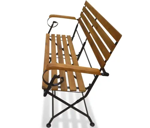 Saliekams Dārza Sols, 112 Cm, Akācijas Masīvkoks Vidaxl