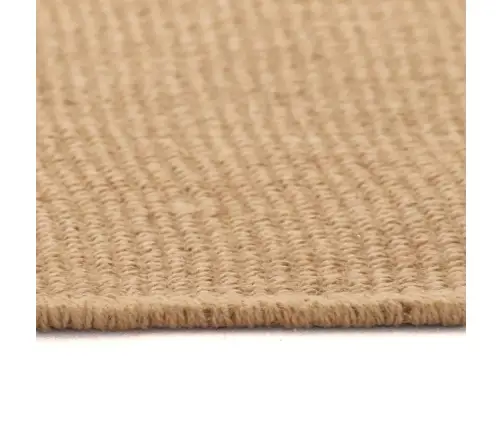 Paklājs, 70X130 Cm, Džuta Ar Lateksa Pamatni, Dabīga Krāsa Vidaxl