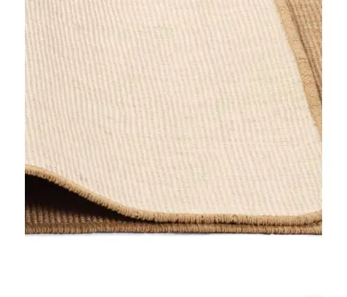 Paklājs, 70X130 Cm, Džuta Ar Lateksa Pamatni, Dabīga Krāsa Vidaxl