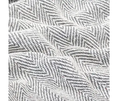 Puuvillane Pleed, Kalaluu Mustriga, 125 X 150 cm Hall