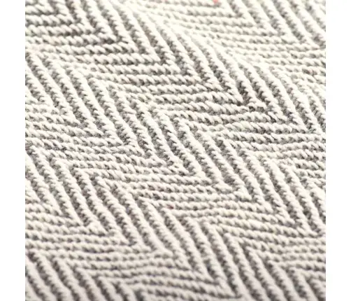 Puuvillane Pleed, Kalaluu Mustriga, 125 X 150 cm Hall