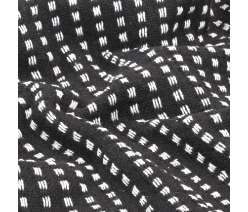 Pledas, Medvilnė, Kvadratų Raštas, 125X150cm Juodos Sp. Pledas, Medvilnė, Kvadratų Raštas, 125X150cm Juodos Sp.