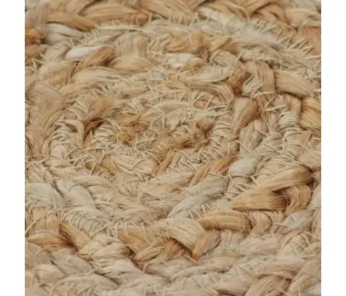 Paklājs, Pīts, Apaļš, 90 Cm, Džuta Vidaxl