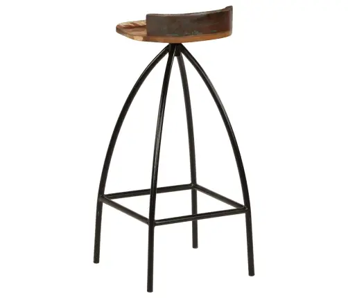 Bāra Krēsli, 2 Gab., Pārstrādāts Masīvkoks Vidaxl