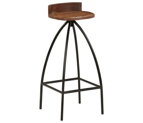 Bāra Krēsli, 2 Gab., Pārstrādāts Masīvkoks Vidaxl