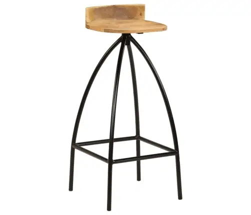 Bāra Krēsli, 2 Gab., Mango Masīvkoks Vidaxl