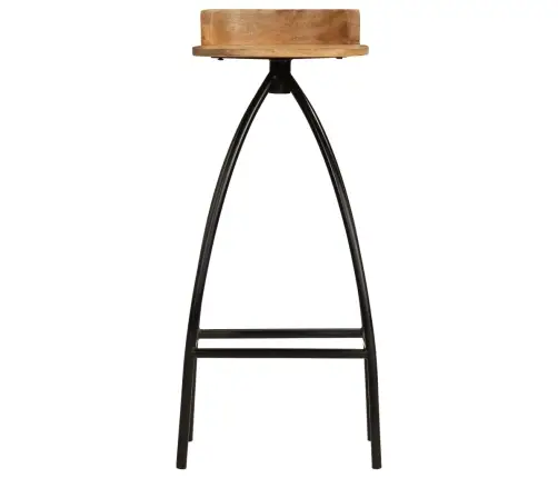 Bāra Krēsli, 2 Gab., Mango Masīvkoks Vidaxl