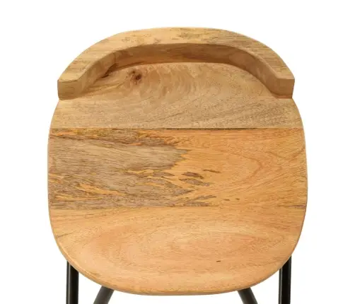 Bāra Krēsli, 2 Gab., Mango Masīvkoks Vidaxl