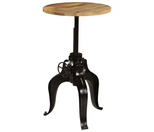 Bāra Galds, 60X(76-110) Cm, Mango Masīvkoks Vidaxl