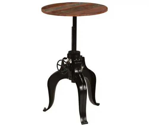 Bāra Galds, 60X(76-110) Cm, Pārstrādāts Masīvkoks Vidaxl