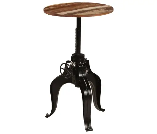 Bāra Galds, 60X(76-110) Cm, Pārstrādāts Masīvkoks Vidaxl