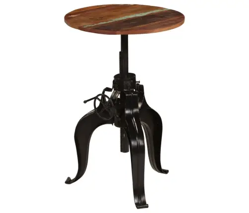 Bāra Galds, 60X(76-110) Cm, Pārstrādāts Masīvkoks Vidaxl