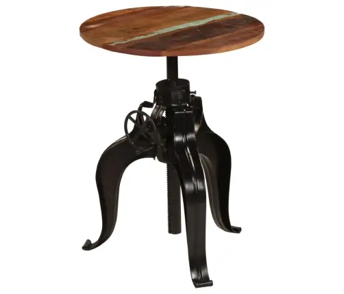 Bāra Galds, 60X(76-110) Cm, Pārstrādāts Masīvkoks Vidaxl