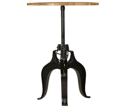 Baro Stalas, Mango Medienos Masyvas, 75X(76-110)Cm