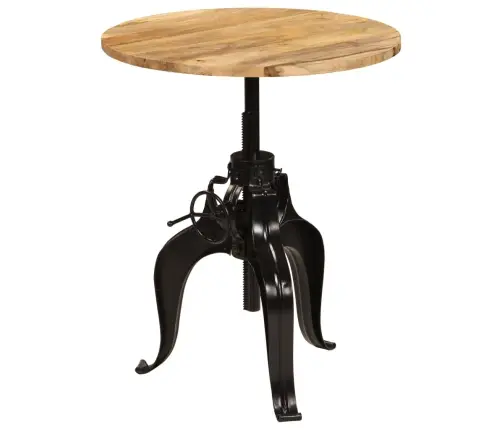 Baro Stalas, Mango Medienos Masyvas, 75X(76-110)Cm