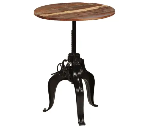 Bāra Galds, 75X(76-110) Cm, Pārstrādāts Masīvkoks Vidaxl