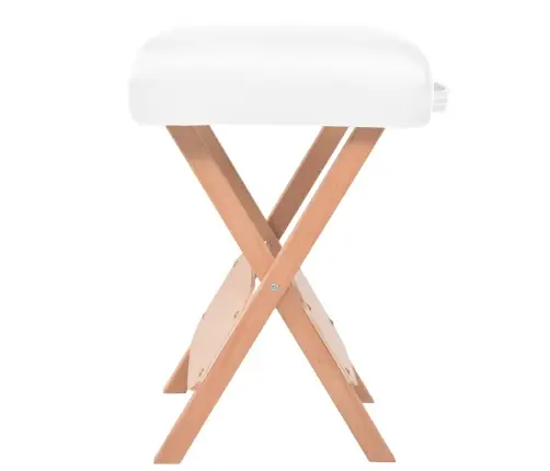 Kokkupandav Massaažitool, 12 Cm Paksune Iste, Valge