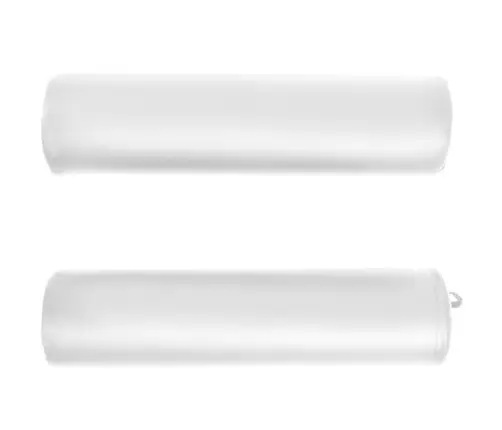 Sulankstomas Masažo Stalas, Baltas, 4Cm Storio, Su 2 Atramomis