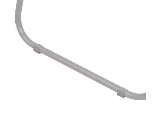 6-Daļīgs Dārza Mēbeļu Komplekts, Tērauds, Tekstilēns, Pelēks Vidaxl