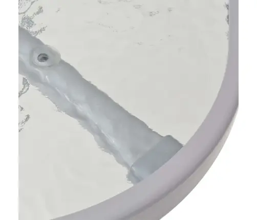 8-Daļīgs Dārza Mēbeļu Komplekts, Tērauds, Tekstilēns, Pelēks Vidaxl