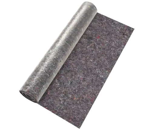 Krāsotāja Flīss, 2 Gab., 50 M, 180 G/M², Neslīdošs, Pelēks Vidaxl