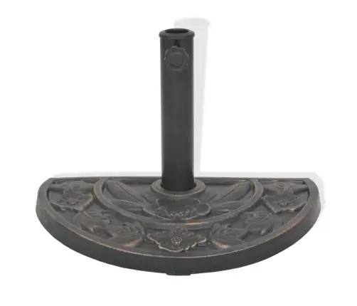 Saulessarga Pamatne, Sveķu Materiāls, Pusapaļa, Bronza, 9 Kg Vidaxl