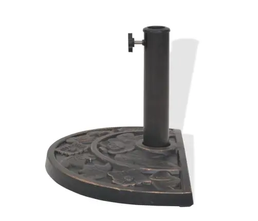 Saulessarga Pamatne, Sveķu Materiāls, Pusapaļa, Bronza, 9 Kg Vidaxl