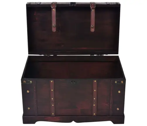 Glabāšanas Lāde, Antīka, 66X38X40 Cm, Koks Vidaxl