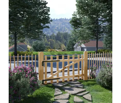 Žoga Vārti, Vienviru, 100X60 Cm, Lazdas Koks Vidaxl