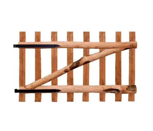 Žoga Vārti, Vienviru, 100X60 Cm, Impregnēts Lazdas Koks Vidaxl