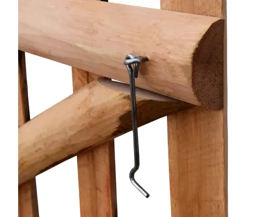 Žoga Vārti, Vienviru, 100X60 Cm, Impregnēts Lazdas Koks Vidaxl