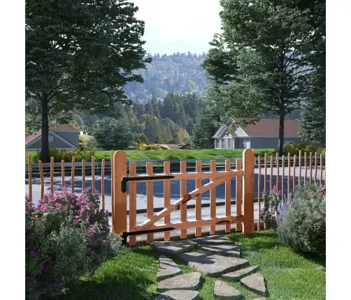 Žoga Vārti, Vienviru, 100X60 Cm, Impregnēts Lazdas Koks Vidaxl