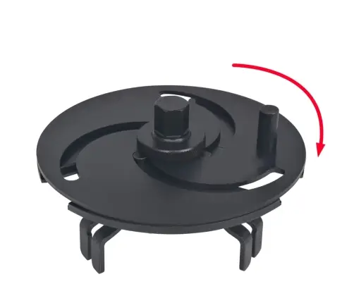 3-Daļīga Degvielas Līmeņa Mērītāja Atslēga, 89 - 170Mm Vidaxl