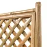 Augstā Puķu Kaste Ar Špaleru, 70 Cm, Bambuss Vidaxl
