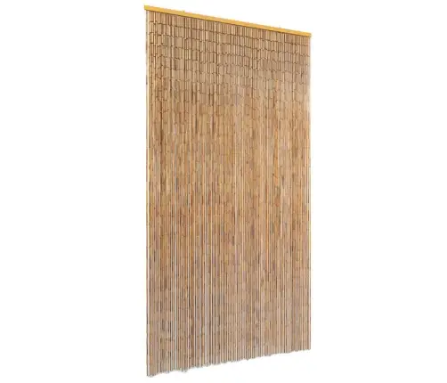 Kukaiņu Aizkars Durvīm, 100X220 Cm, Bambuss Vidaxl