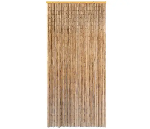 Kukaiņu Aizkars Durvīm, 100X220 Cm, Bambuss Vidaxl