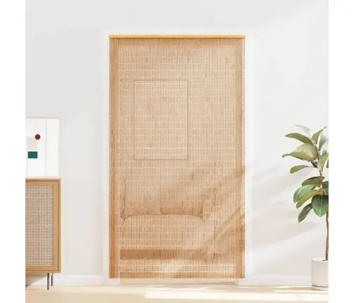 Kukaiņu Aizkars Durvīm, 120X220 Cm, Bambuss Vidaxl