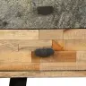 Rašomasis Stalas, Perdirbta Mediena, 110X50X76Cm