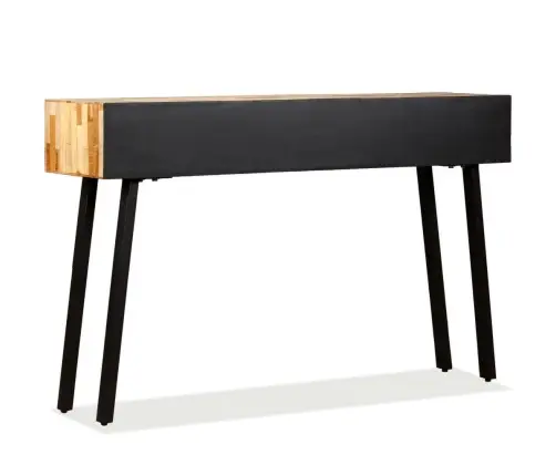 Konsolinis Staliukas, Kietas Perdirbtas Tikmedis, 120X30X76Cm