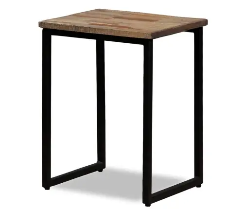 Kafijas Galdiņu Komplekts, 3 Gab., Pārstrādāts Masīvs Tīkkoks Vidaxl