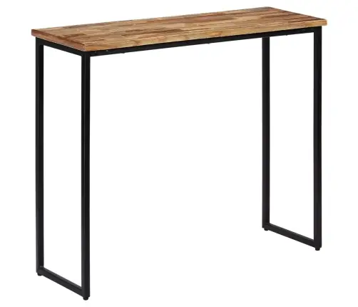 Konsoles Galds, 90X30X76 Cm, Pārstrādāts Masīvs Tīkkoks Vidaxl