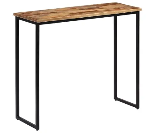 Konsoles Galds, 90X30X76 Cm, Pārstrādāts Masīvs Tīkkoks Vidaxl