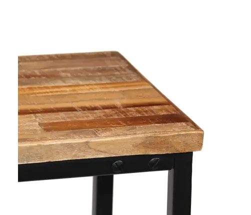 Konsoles Galds, 90X30X76 Cm, Pārstrādāts Masīvs Tīkkoks Vidaxl