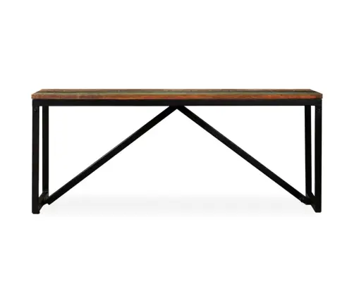 Taaskasutatud Puidust Pink 110 X 35 X 45 Cm